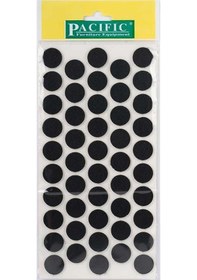 Resim Pacific Yapışkanlı Yuvarlak Keçe. 20 Mm. Siyah 