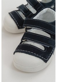Resim Mnpc Unisex Lacivert Deri Ortopedik Destekli İlk Adım Ayakka-Lacivert (530991137) 