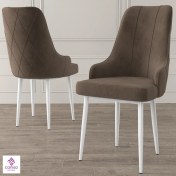 Resim Canisa Concept Trex Serisi, 1.sınıf Babyface Kumaş Sandalye, Beyaz Metal Ayak 