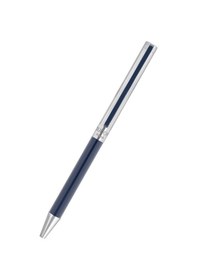 Resim S.t. Dupont Classique Blue Tükenmez Kalem 45077 Gri 