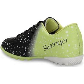 Resim Slazenger HANIA HS IN Erkek Halı Saha Siyah Futbol Ayakkabısı 