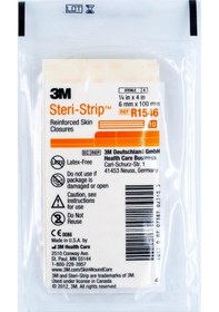 Resim 3M Steri-Strip R1546 Dikiş Bandı Turuncu 6 x 100 MM 