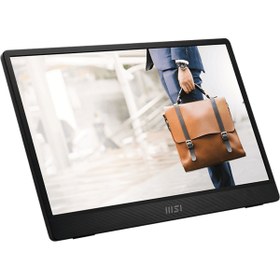 Resim MSI 15.6" Pro MP161 E2 1920 x 1080 (FHD) 16:9 Flat IPS 60HZ 4MS Adaptive-SYNC Portatif Monitör 