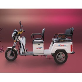 Resim Falcon Family 8000 Üç Tekerli Elektrikli Motosiklet Beyaz 