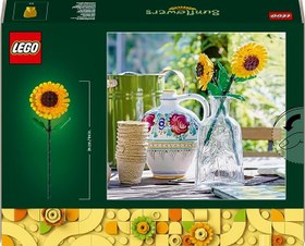 Resim LEGO Botanicals Ayçiçeği 40524 - 8 Yaş ve Üzeri Çocuklar için Doğum Günü Hediyesi Fikri, Ayarlanabilir Yeşil Saplı ve Yapraklı 2 Ayçiçeği İçeren Dekoratif Yaratıcı Oyuncak Yapım Seti (191 Parça) 