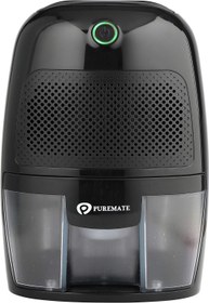 Resim 600ml Mini Nem Alma Cihazı, Ultra Sessiz, Kompakt ve Taşınabilir, Otomatik Kapanma - Siyah 
