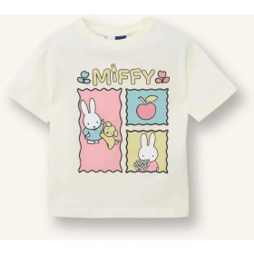 Resim DeFacto Miffy Penye Kısa Kollu Tişört H4863A526SM 