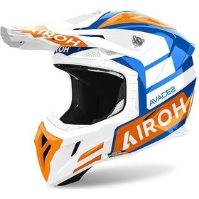 Resim Aıroh Avıator Ace 2 Sake Orange Gloss Kask Turuncu 
