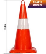 Resim tabelabaski Trafik Konisi 75 Cm Trafik Dubası Park Duba 