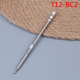 Resim 1 adet T12 Lehimleme Demiri Ucu - Çift Renkli (Mavi/Kırmızı) Isıya Dayanıklı Yüksek Sıcaklık Direnci, Hassas Kaynak ve Metal İşleme için Ergonomik Kaymaz Tasarım, Kaynak Aksesuarları, Lehimleme Aksesuarları, Entegre Lehimleme Nozulu, Isıya Dayanıklı Metal 