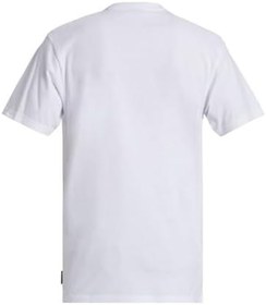 Resim Quiksilver QS CLICKER LOGO DNA BEYAZ Erkek Tshirt BEYAZ L 