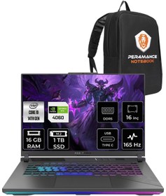 Resim ASUS ROG Strix G16 i9-14900HX 16GB 1TB SSD RTX4060/8GB 165HZ 16" WUXGA 