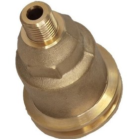 Resim Novahub Altın Renkli Yüksek Kapasiteli Gaz Tankı Adaptörü: Pirinç + Kauçuk + Plastik, -10-55 C 