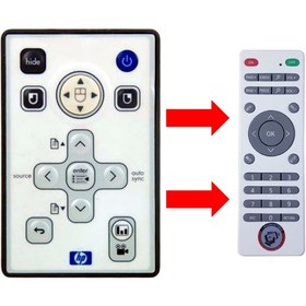 Resim HP Vp6300 / Vp6315 / 6210 Projeksiyon Kumandası 