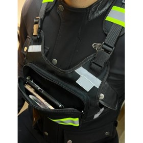 Resim Motosiklet Reflektörlü Göğüs Çantası 