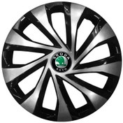Resim Skoda Jant Kapağı 13-14-15-16 Inç Seçenek 4 Adet Amblem Hediyeli 