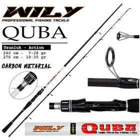 Resim Wily Quba Spin Kamış 2.70 M 10-30 Gr 