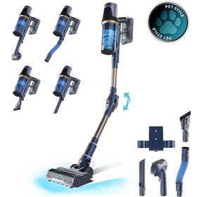 Resim CECOTEC Rs70 Pet Flex Kablosuz Dikey Süpürge Şarjlı Güçlü 