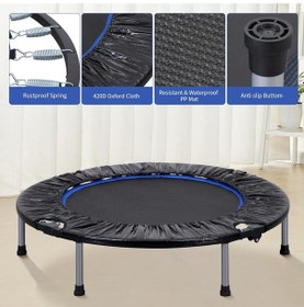 Resim Profesyonel 102 Cm Delux Trambolin Çocuk/yetişkine Uygun Katlanır 