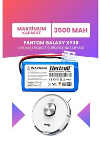 Resim Fantom Galaxy Xy38 Uyumlu Batarya Maksimum Kapasite 3500mah 