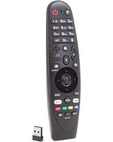 Resim Ayt Huayu Rm-g3900 V2 LG Uyumlu Smart Tv Netflix Amazon Tuşlu Universal Sihirli Kumanda Air Özellikli Usb Li 