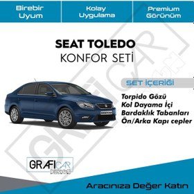 Resim Seat Toledo Konfor Seti - Araç Içi Ses Kumaş Kaplama 