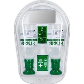 Resim Pit Drop Göz Solüsyonu Göz Yıkama Duşu 250 Ml Yeşil + Yeşil 