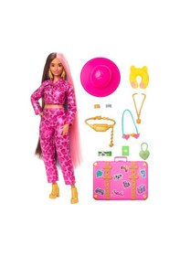 Resim Barbie Extra Seyahat Bebekleri - Safari Temalı HPT48 