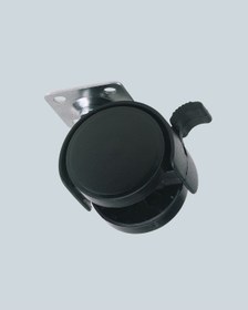 Resim Muratech Kilitli Mini Tekerlek Ayak 4 Cm 4 Lü Set Çok 