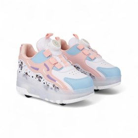 Resim p papuccum ortopedi çocuk ayakkabıları ÇOCUK PATENLİ IŞIKLI SPOR AYAKKABISI & TEKERLEKLİ SNEAKERS 