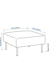 Resim IKEA Bej Modern Kanepe - Tekli Oturma Ünitesi 