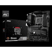 Resim MSI B550-A PRO DDR4 3200MHZ 1XHDMI 1XDP 2XM.2 USB 3.2 ATX AM4 (3.NESİL İŞLEMCİ UYUMLU) 