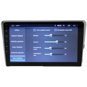 Resim Toyota Avensis 2003-2009 9 inç 8-128 GB Android Carplay Multimedya 