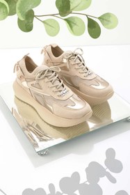 Resim Siyah Süet Kadın Sneaker K01970006602 Bambi