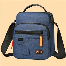 Resim Nötr Kare Çanta Oxford Kumaş Erkek ve Kadın Çantaları Omuz Çantası Rahat Mesaj Çantası Moda Erkek ve Kadın Çantası Kanvas Çapraz Çanta Trendy Erkek Dikey Küçük Sırt Çantası 