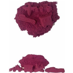 Resim Oyun Kalıbı Hediyeli Kinetik Oyun Kumu 2 Farklı Renk Kinetik Kum 