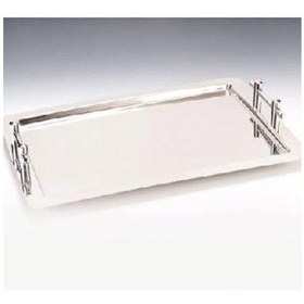 Resim Çelik Kulplu Tepsi 