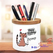 Resim Kişiye Özel Doğum Günü Tasarımlı Kalemlik D Serisi 