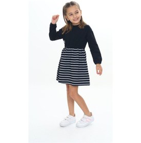 Resim Toontoy Kız Çocuk Elbise Siyah 