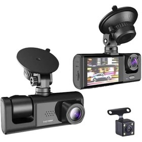 Resim Hnrlıshp Gelişmiş G-sensörlü Üçlü Araç Kamerası 5 Lcd Ekran Ve Hareket Algılama 
