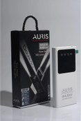 Resim Led Işıklı Dijital Göstergeli 44.5W 12A 12.000MAH Powerbank Çift USB Çıkış Beyaz Powerbank 