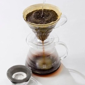 Resim V60 02 Cam Kahve Servis Sürahisi (600 Ml) 