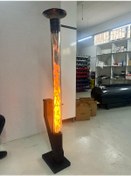 Resim Pelet Soba - Roket Soba - Füze Soba - Cam Soba - Büyük Boy Tepsili Model Tdrtr 