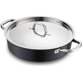 Resim Jumbo Swiss Crystal Siyah 5 Parça Tencere Seti Siyah 