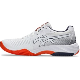 Resim Asics NETBURNER BALLISTIC FF 3 Erkek White/Guava Voleybol Ayakkabısı 1051A073-105 