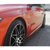 Resim Bmw F30 M Performance Yan Marşpiyel Altı Lip (Plastik) 