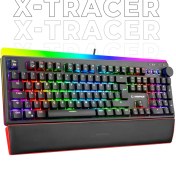 Resim Rampage Kb-r97 X-tracer Mekanik Rgb Aydınlatmalı - Red Switch Gaming Oyuncu Klavyesi 