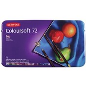 Resim Derwent Coloursoft 72'Lı Teneke Kutu Dw0701029 