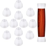 Resim Dadata 12 Adet Kalem Burçları Beyaz Kalem Burçları Yapışmaz Dayanıklı Kalem Burçlar Ca Bitirmek Için Sentetik Burçlar (Yurt Dışından) 