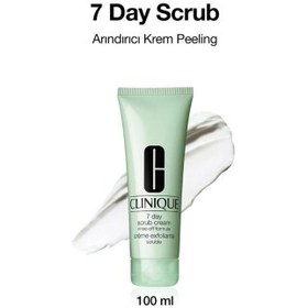 Resim Clinique 7 Day Scrub Cream Rinse Off Formula - Cilt Bakım Peelingi 100ml 